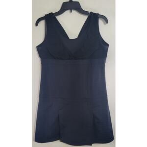 Athleta Dress Womens X-Large Athletic Pleated Mini Dress Sporty Active Workout
